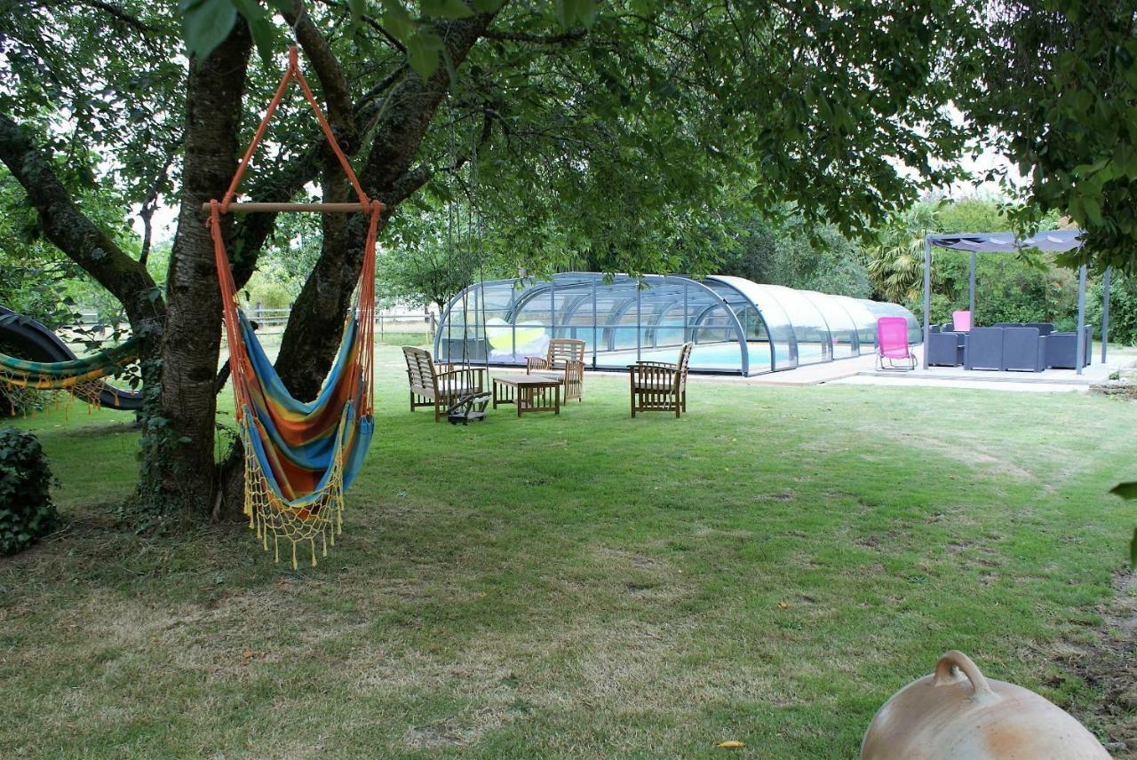Aux Agapanthes Bed & Breakfast Pluherlin Dış mekan fotoğraf